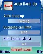 game pic for Smartbian Auto Hang Up S60 3rd